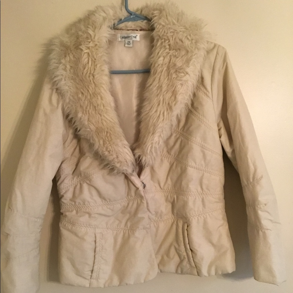 Cream jacket